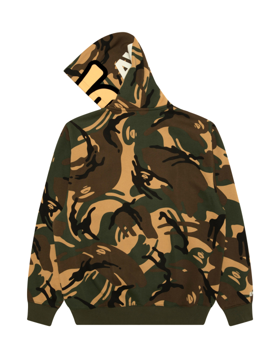 AAPE AAPEUNVS camo zip-up hoodie (D396XXR)