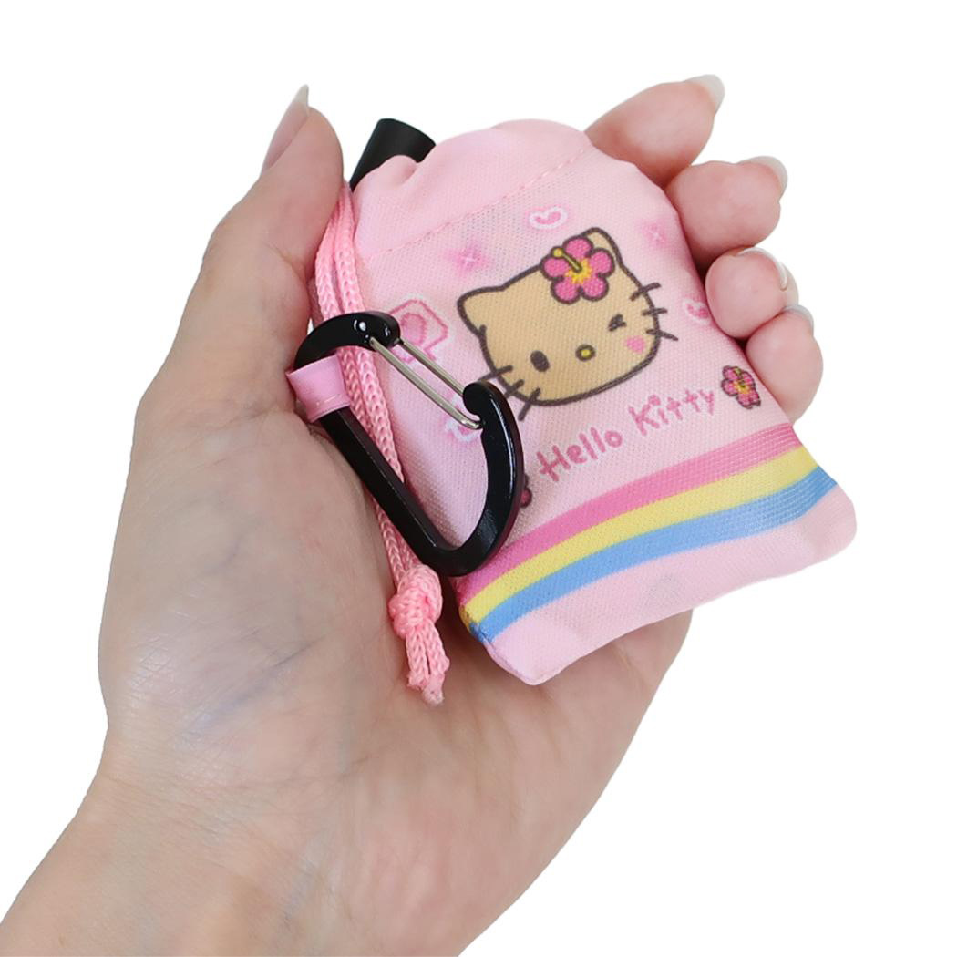 現貨｜Sanrio Hello Kitty 日版 索繩收納 手挽 環保袋 (CKPE1-KT-PK)