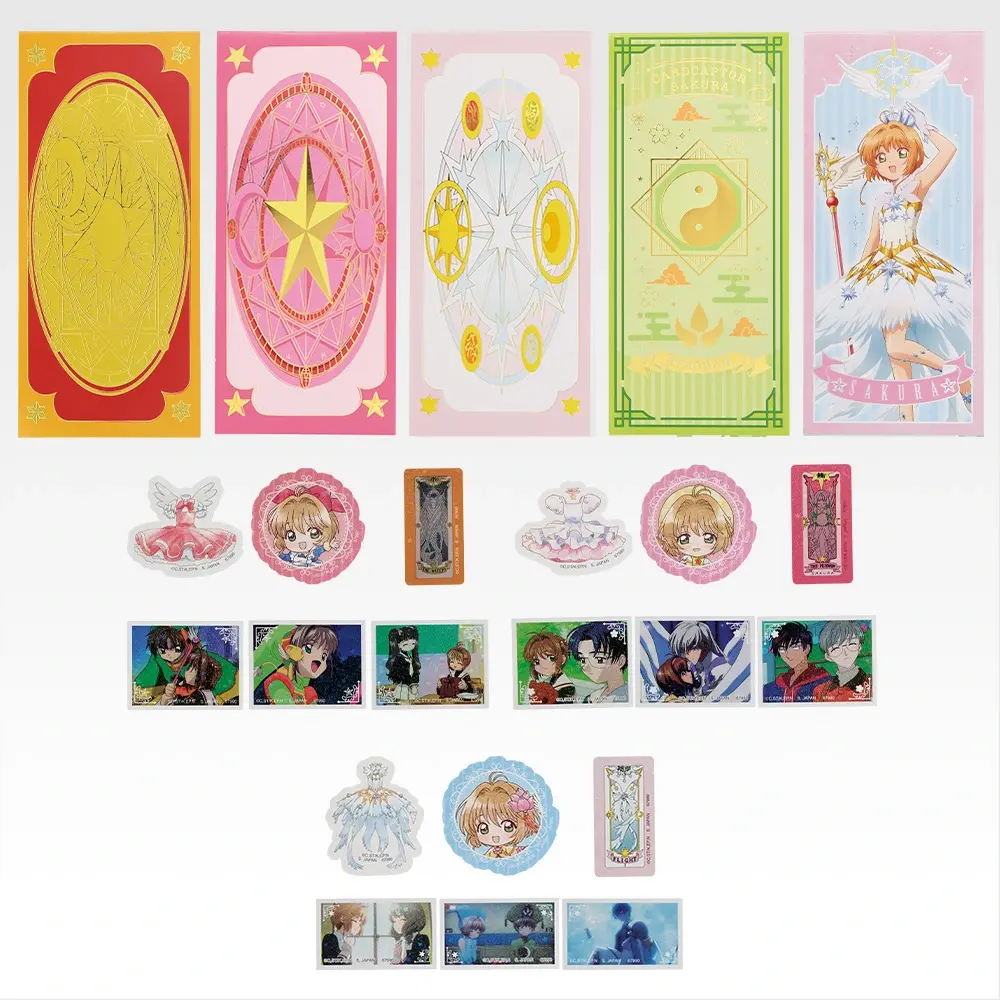 一番賞 百變小櫻 Cardcaptor Sakura～Charmful collection～ G賞 Memo貼紙Set #P-CCG1821 [BANDAI] (PRE-ORDER) [2026/04]