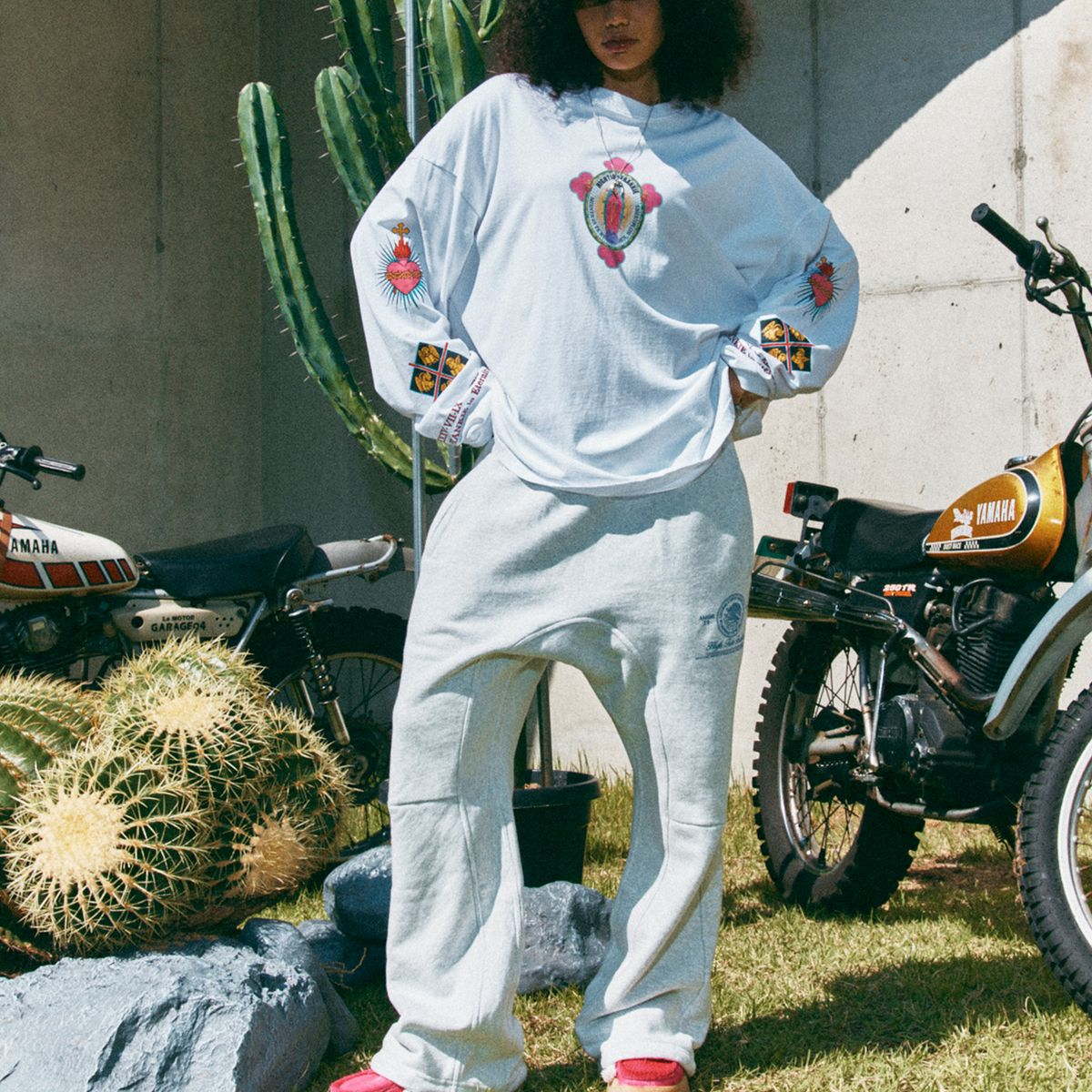 [HIGHTIDE FRANKIE] Nosso bebe amado Long Sleeve Tee (2種)