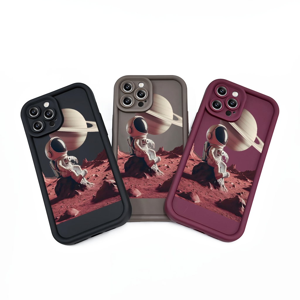 TPU DESIGN CASE PHONE FOR SAMSUNG - DESIGN ASTRONAUT C