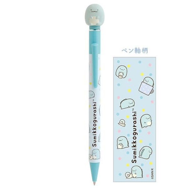 現貨｜San-X 角落生物 Sumikko Gurashi 恐龍 Tokage 日本製 Mascot 黑色 原子筆 (PR17110) 