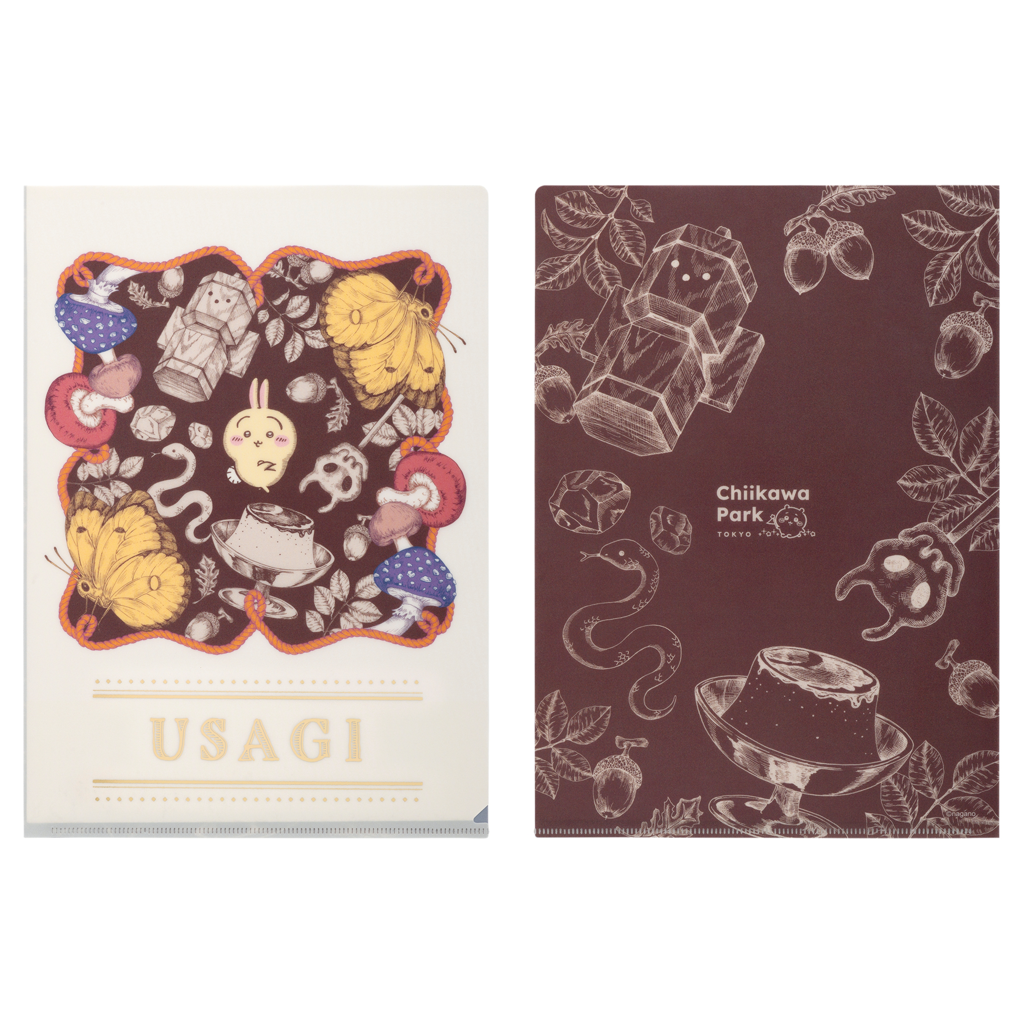 日本 Chiikawa ✨️Chiikawa Park🚩 A4 File