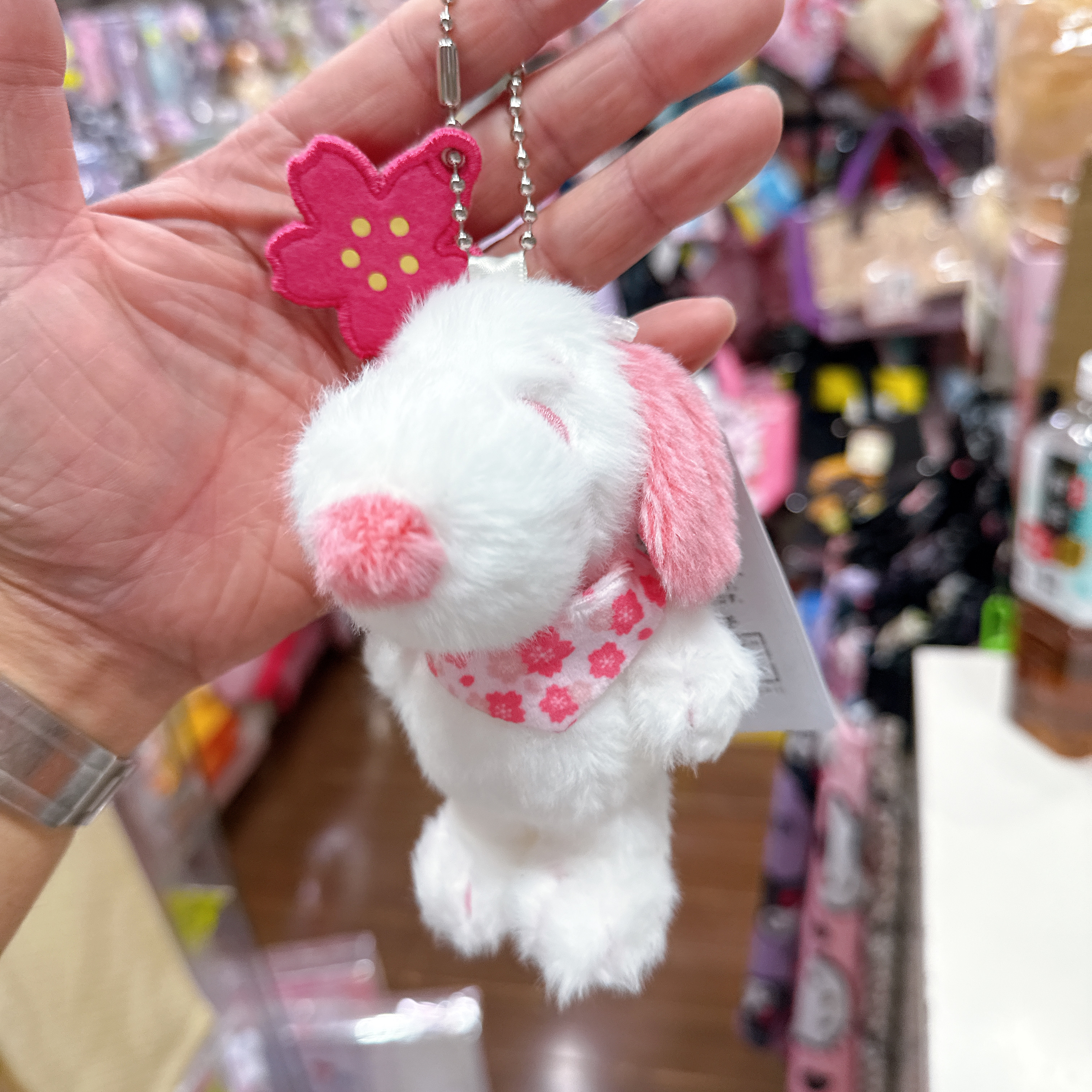 日本版Snoopy櫻花版公仔掛飾