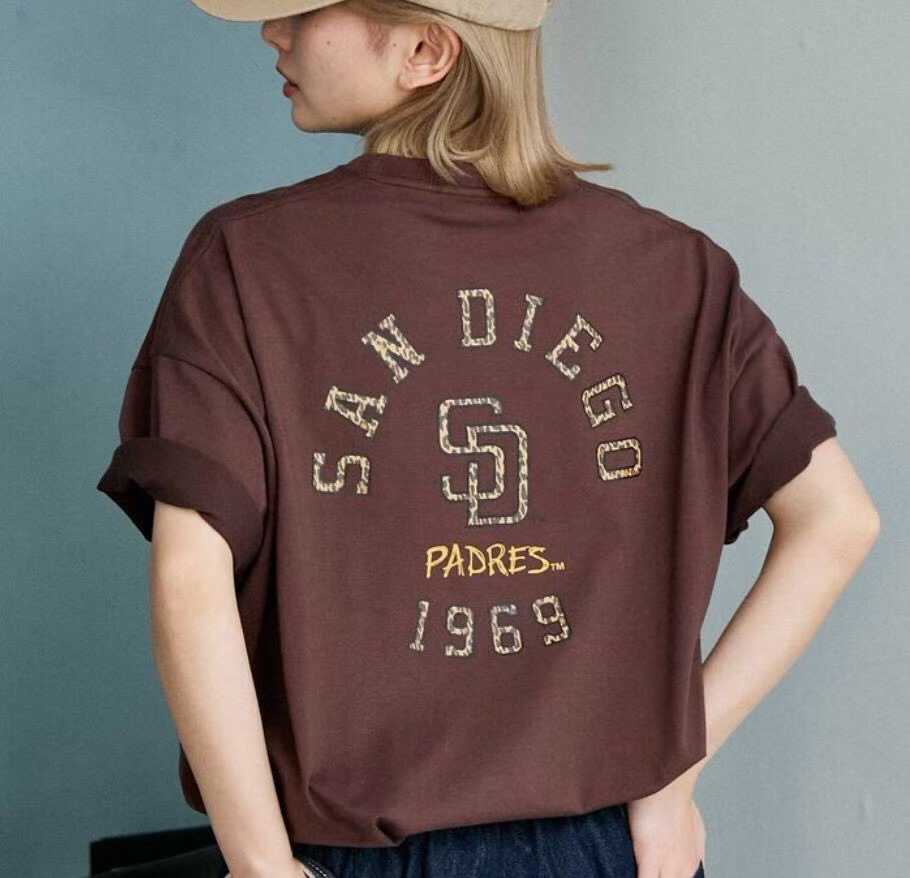 預訂 PUBLUX × MLB 豹紋Logo短袖Tee [貨號26A559]