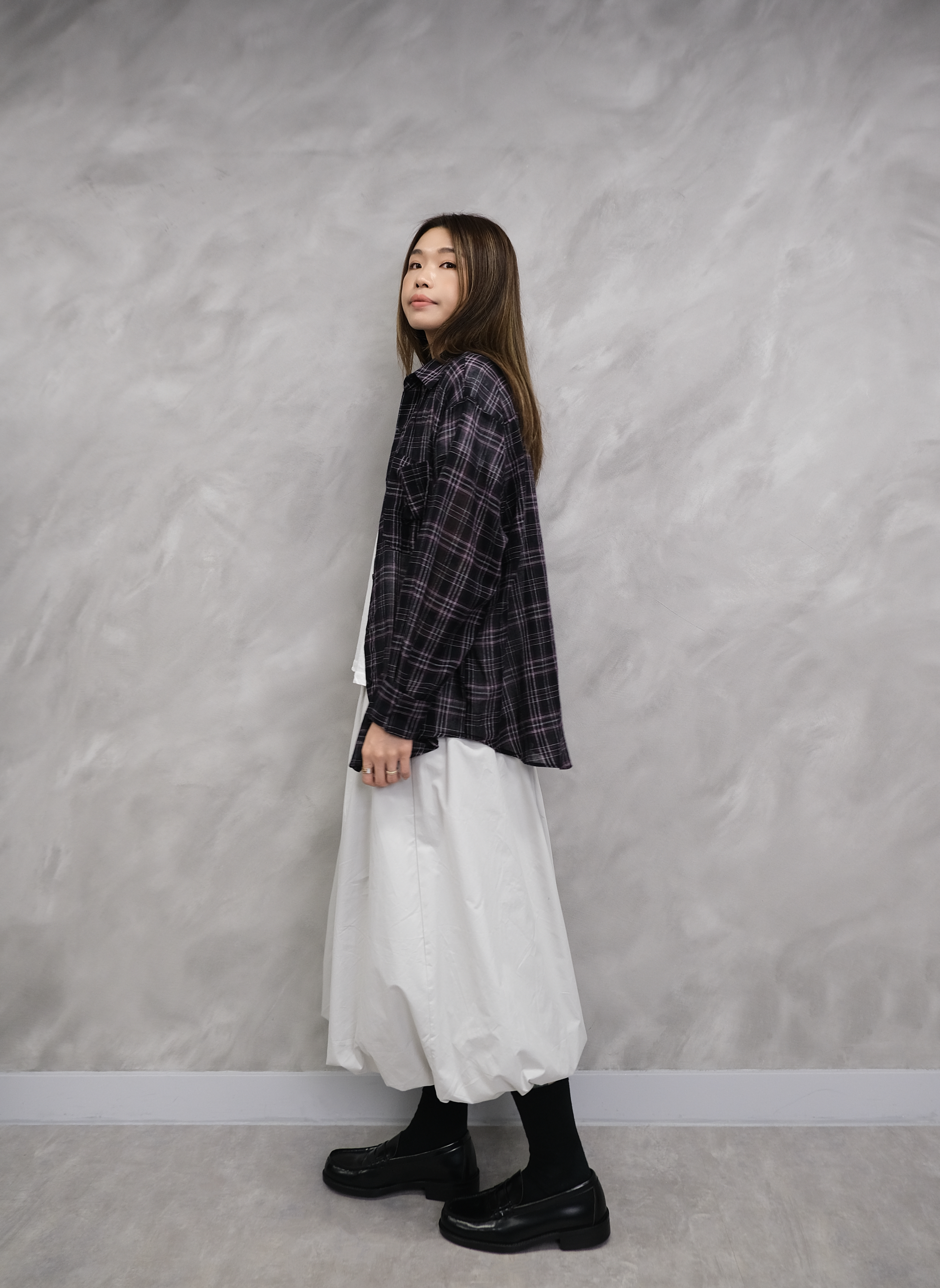 (預購優惠）Plaid pattern shirt #sh37