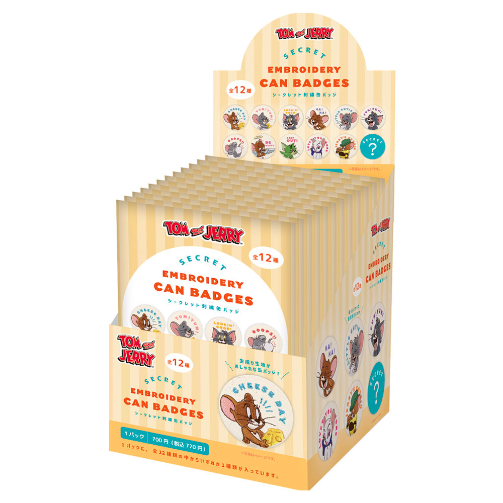 Tom & Jerrry Can Badge