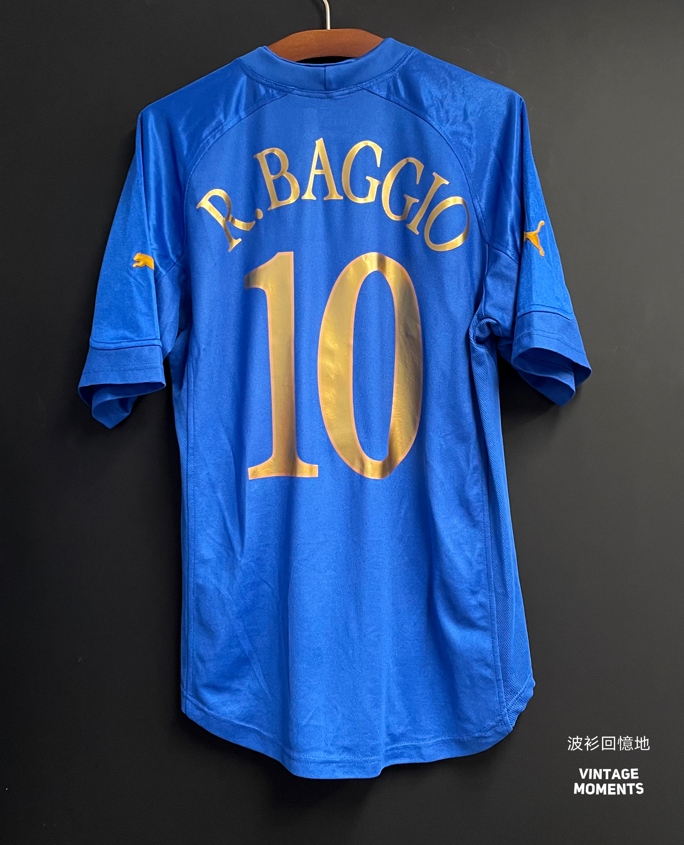 意大利2004主場 巴治奧 ITALY HOME SHIRT BAGGIO
