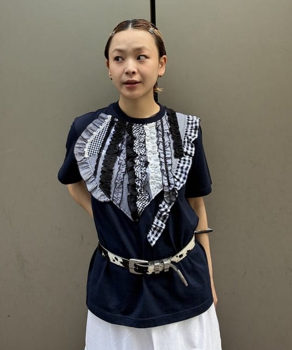 日本製 TORI-TO x BEAMS BOY 拼款衫