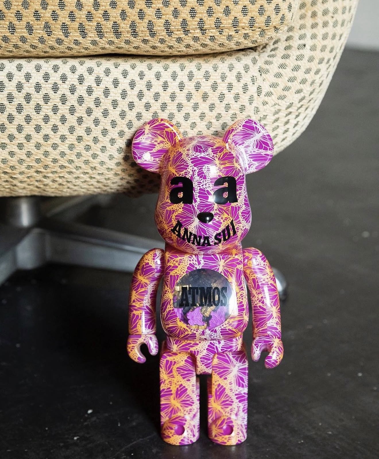 日本限量版limited edition BE@RBRICK atmos x ANNA SUI 100% & 400%