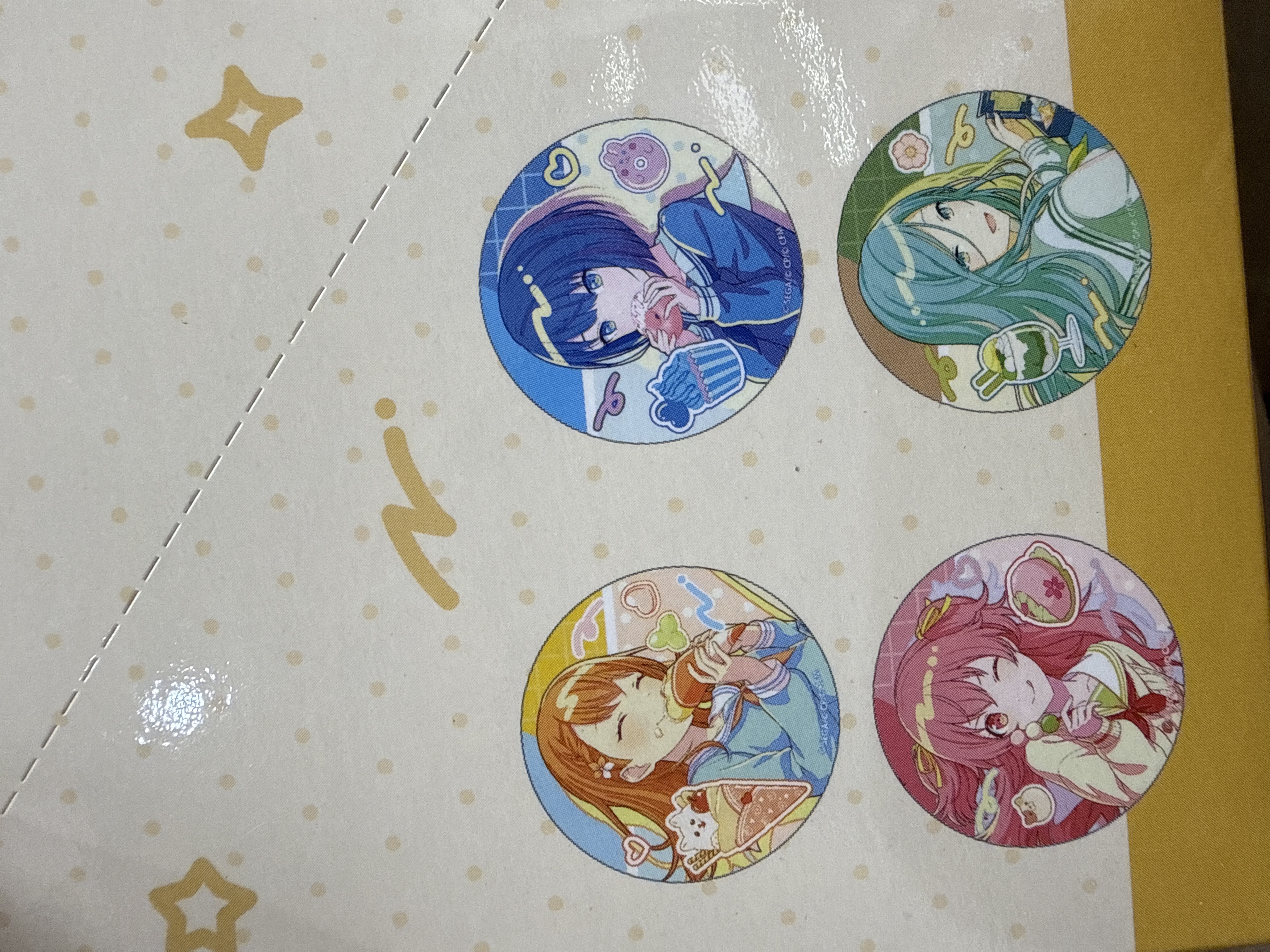 世界計劃 生日2023-2024 徽章 76mm C