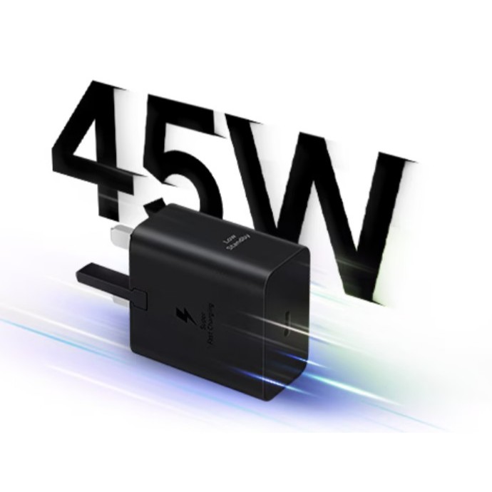 (🔥FLASH SALE🔥) Samsung Original 45W/65W Super Fast Trio USB C Adapter Charger (Brand New)