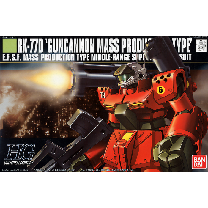 HGUC RX-77D Guncannon Production Type