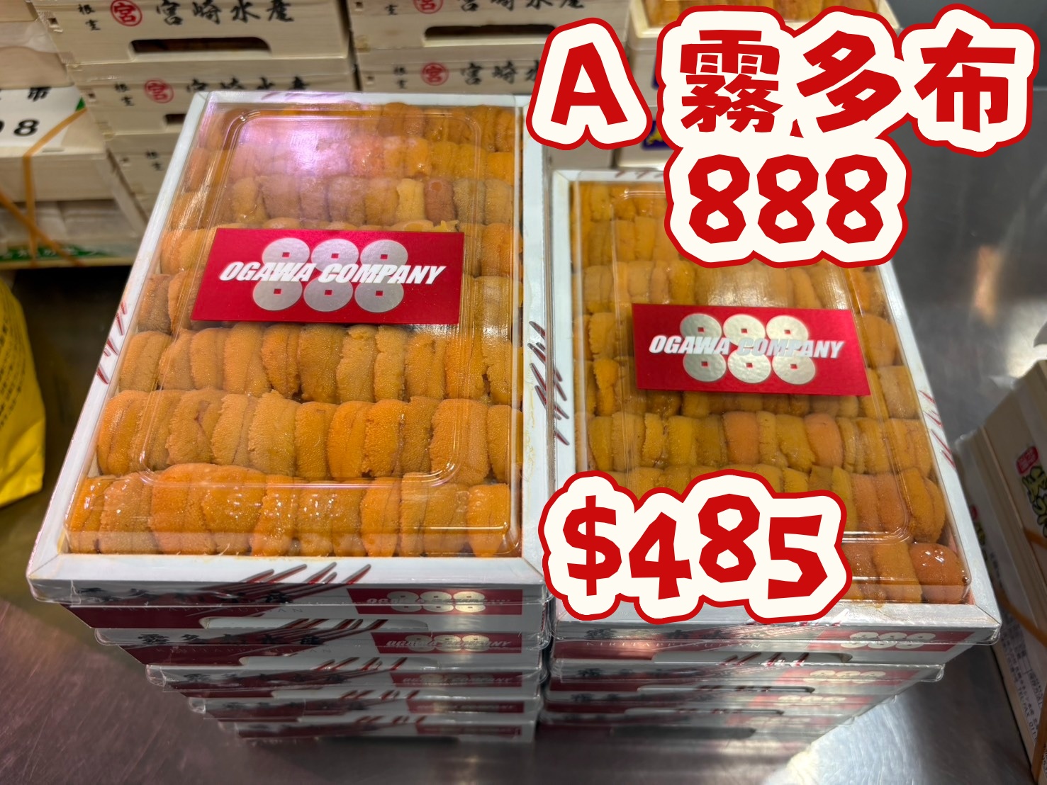 4月24日下午2時到貨  多款日本海膽  