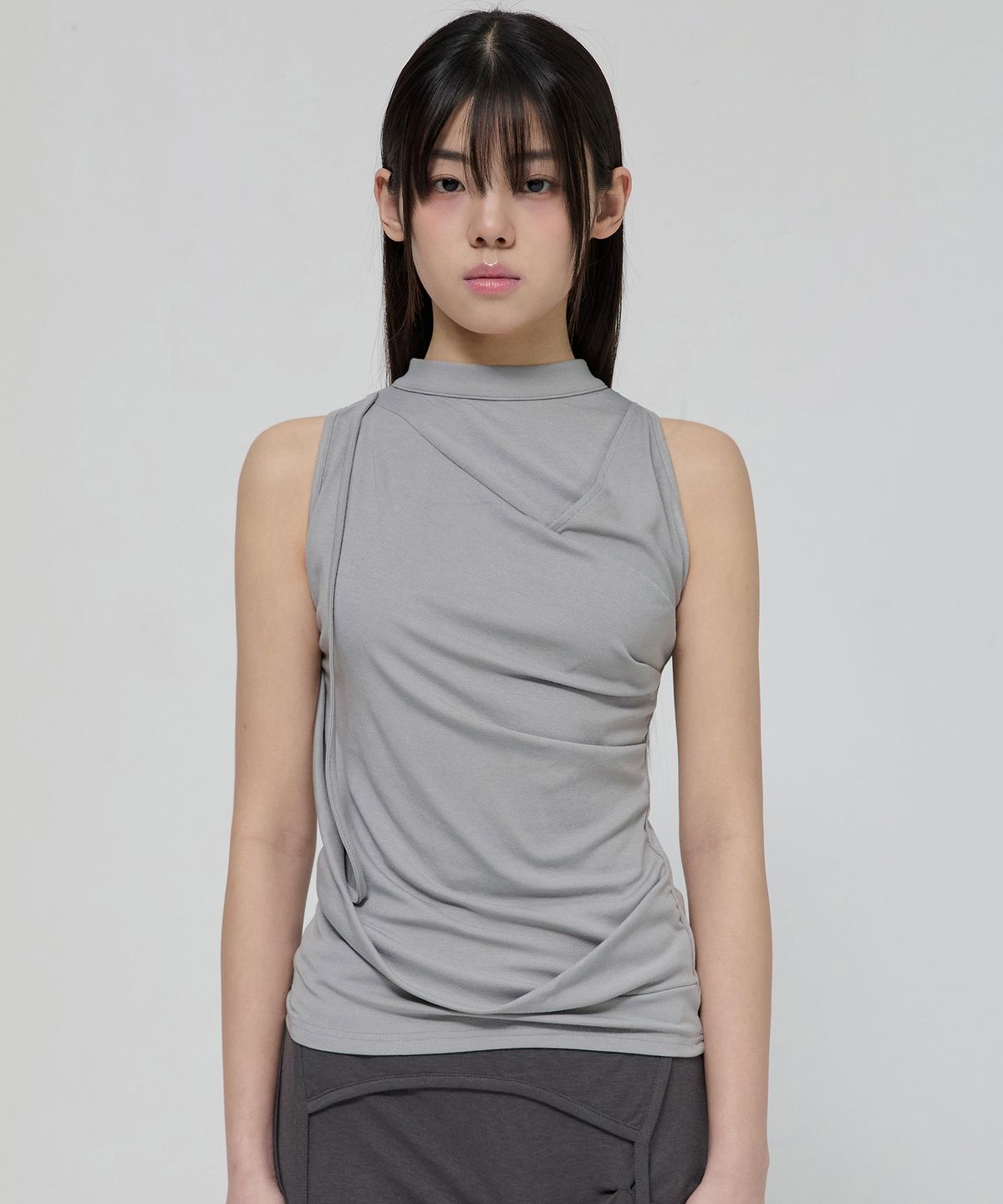 🇰🇷訂購｜FLARE UP 26SS｜Draped Sleeveless Top 3色 
