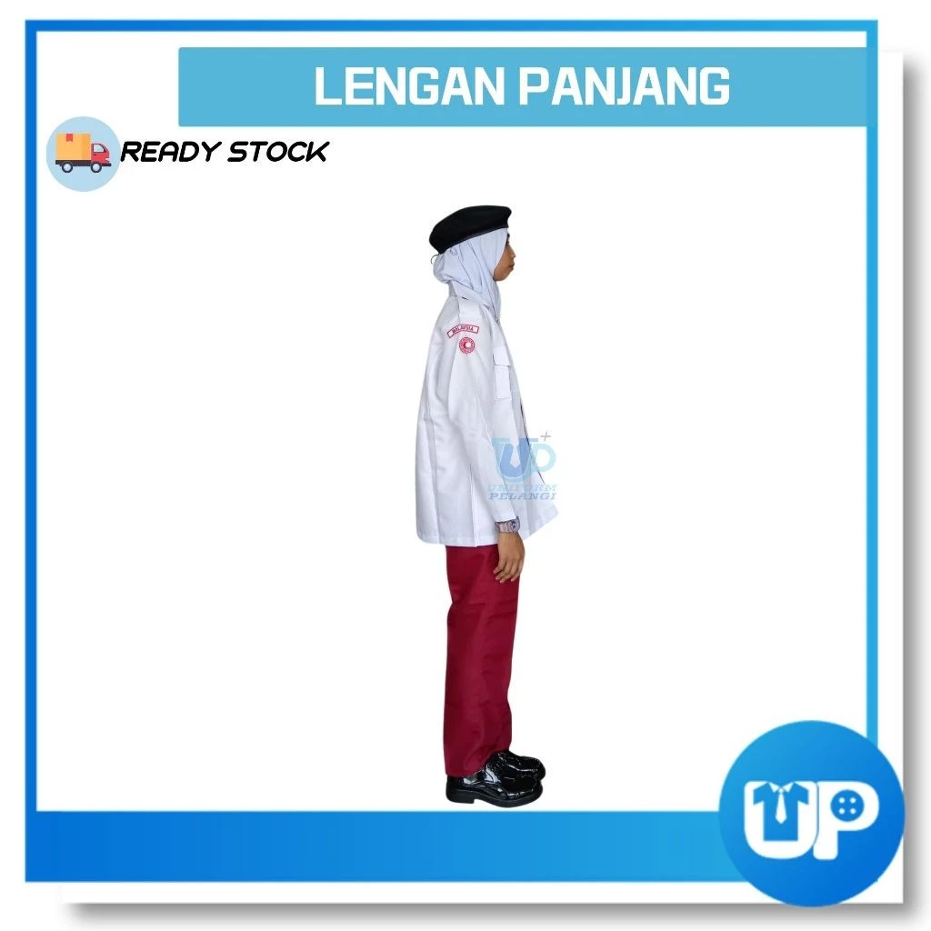 (SET LENGKAP) Bulan Sabit Merah Malaysia (BSMM) Pakaian Seragam Uniform Lengakap Sekolah Menengah