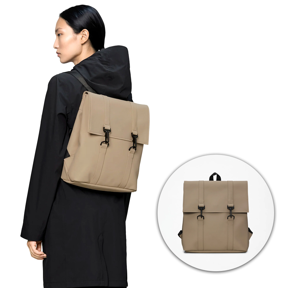 Rains MSN Bag Mini | Rains MSN Bag Mini 經典防水MSN 迷你版雙扣環後背包