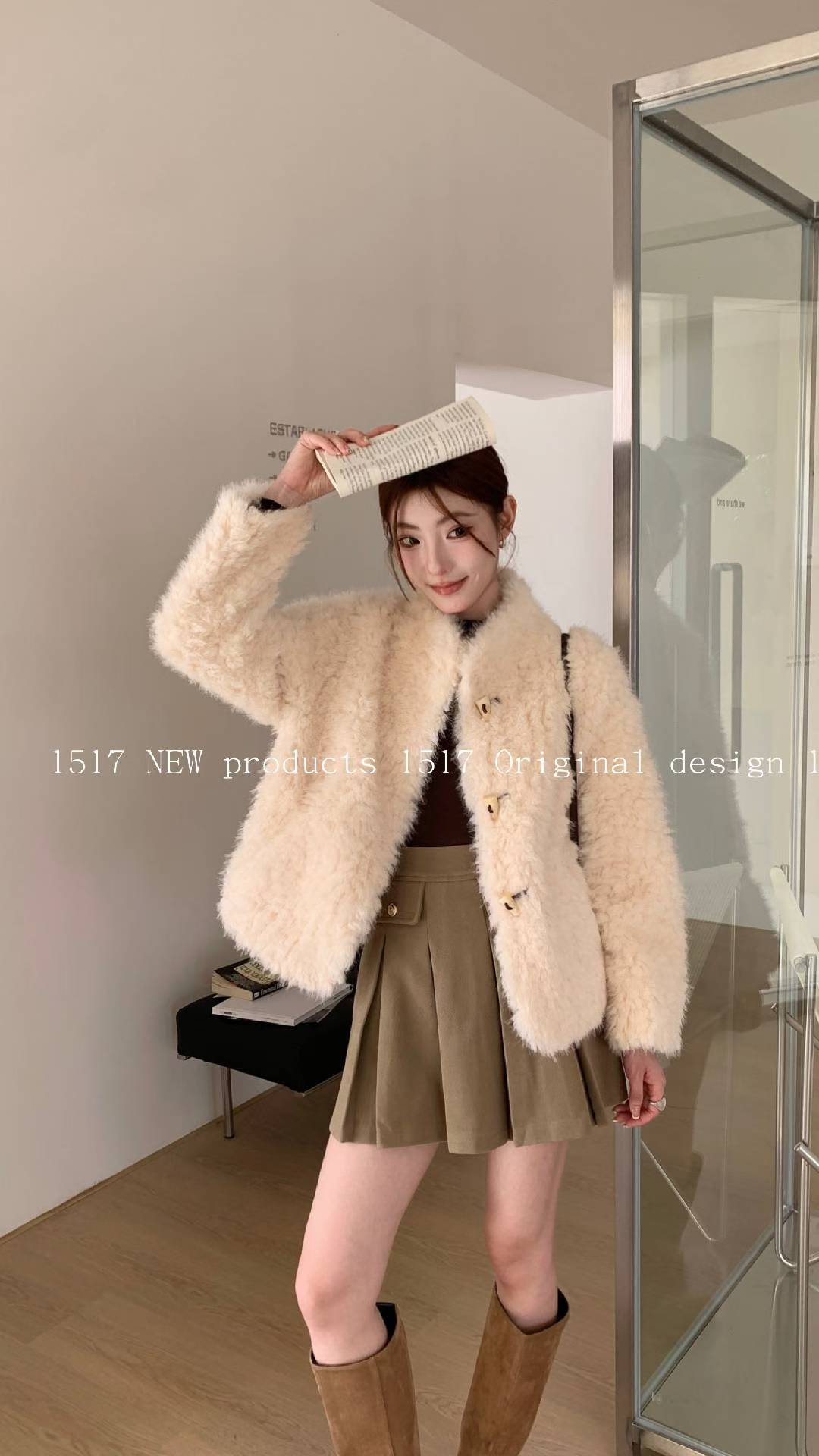 4127 富家千金毛绒皮草