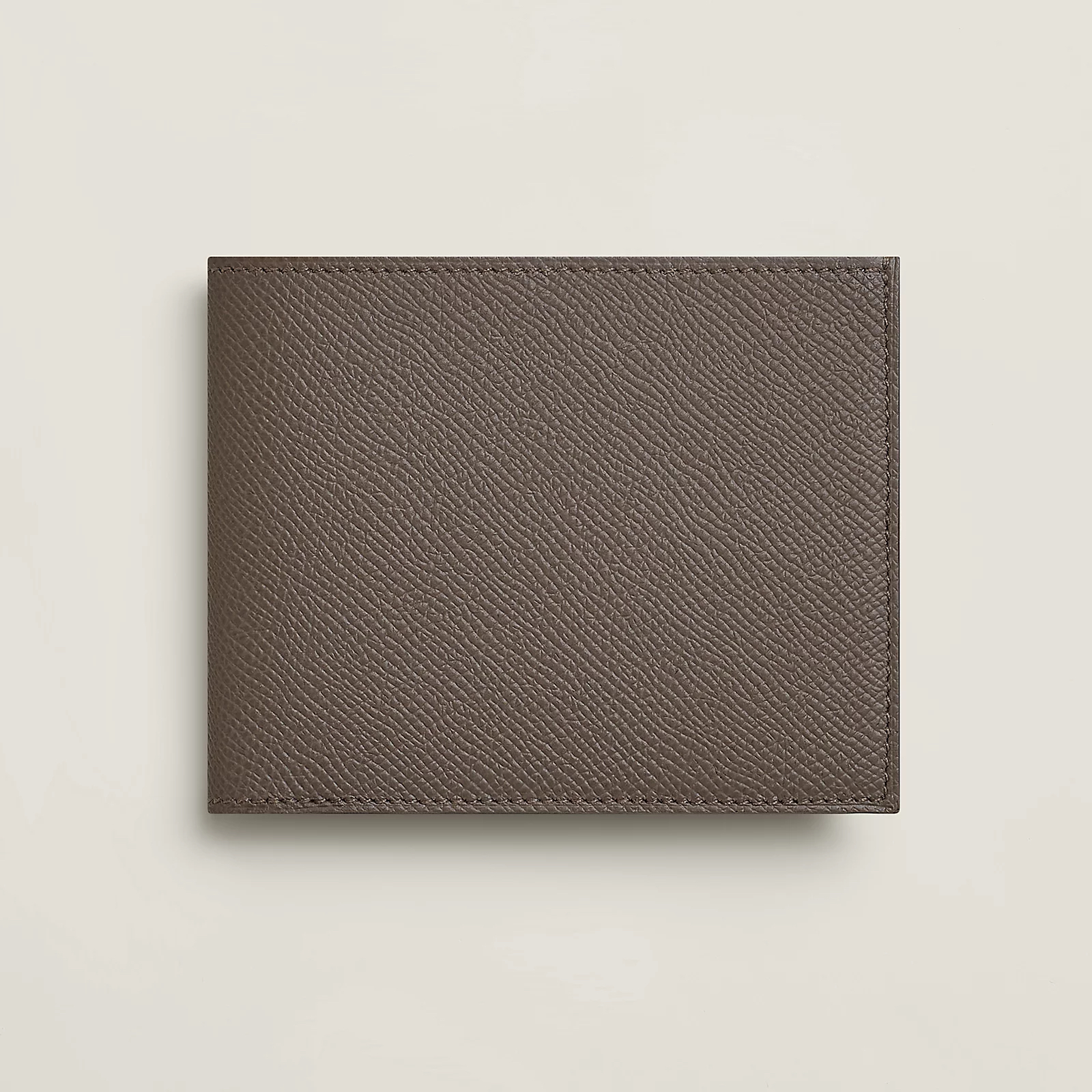 Hermes 全新🆕 Citizen Twill Evercolor皮 Compact Card銀包