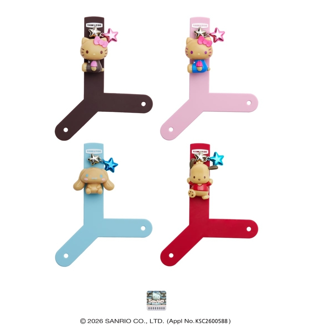 Sanrio × Taw & Toe 人字拖＋圓筒袋Set (Hello Kitty款)
