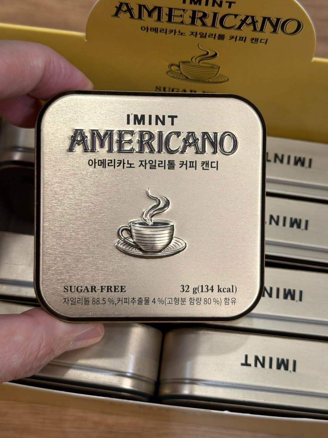 韓國爆紅🇰🇷I‘MINT Espresso 無糖木糖醇咖啡 薄荷糖 32g