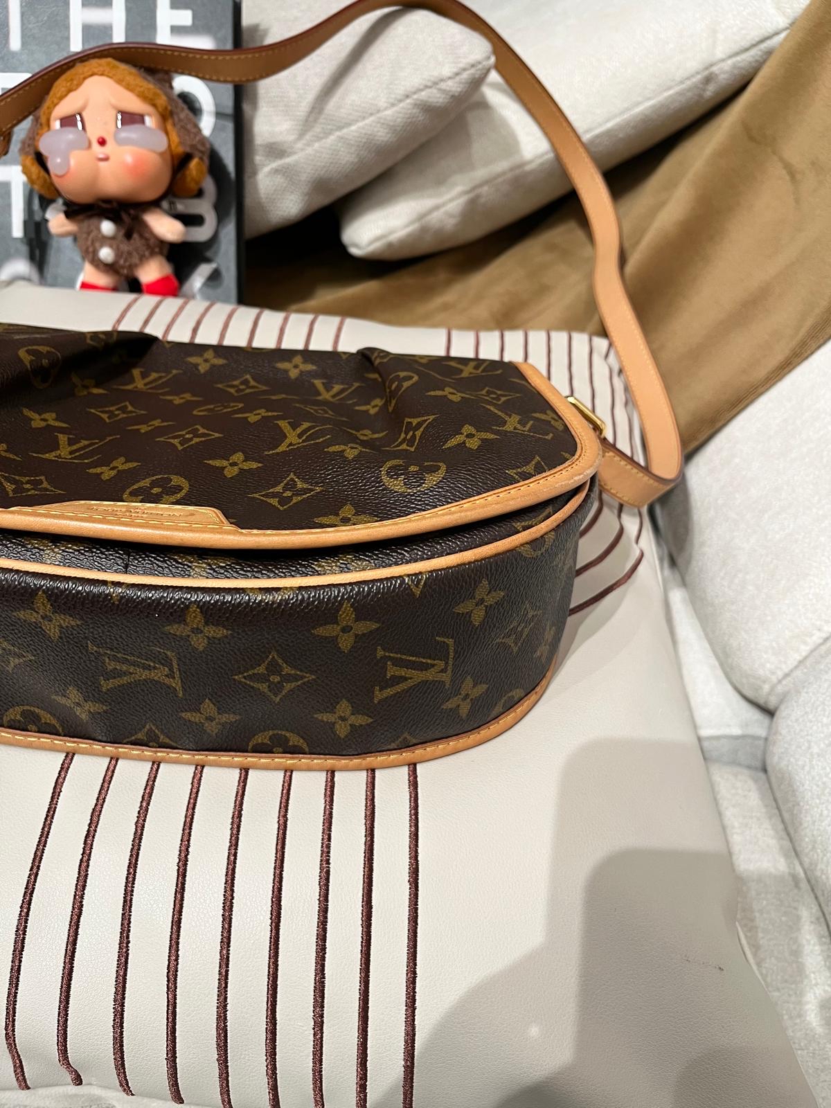  Lv Menilmontant PM monogram crossbody bag 100%Authentic ,95%new✅dust bag  