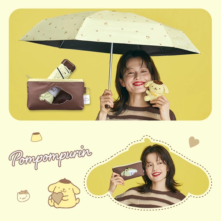 [訂購] [日本直送] Sanrio × Wpc. 限定日傘✨ | ☀️ 遮光率100% | ☀️ UV Cut 100% | ☀️ UPF50+ | 🌧️ 晴雨兩用 {TF2604024}