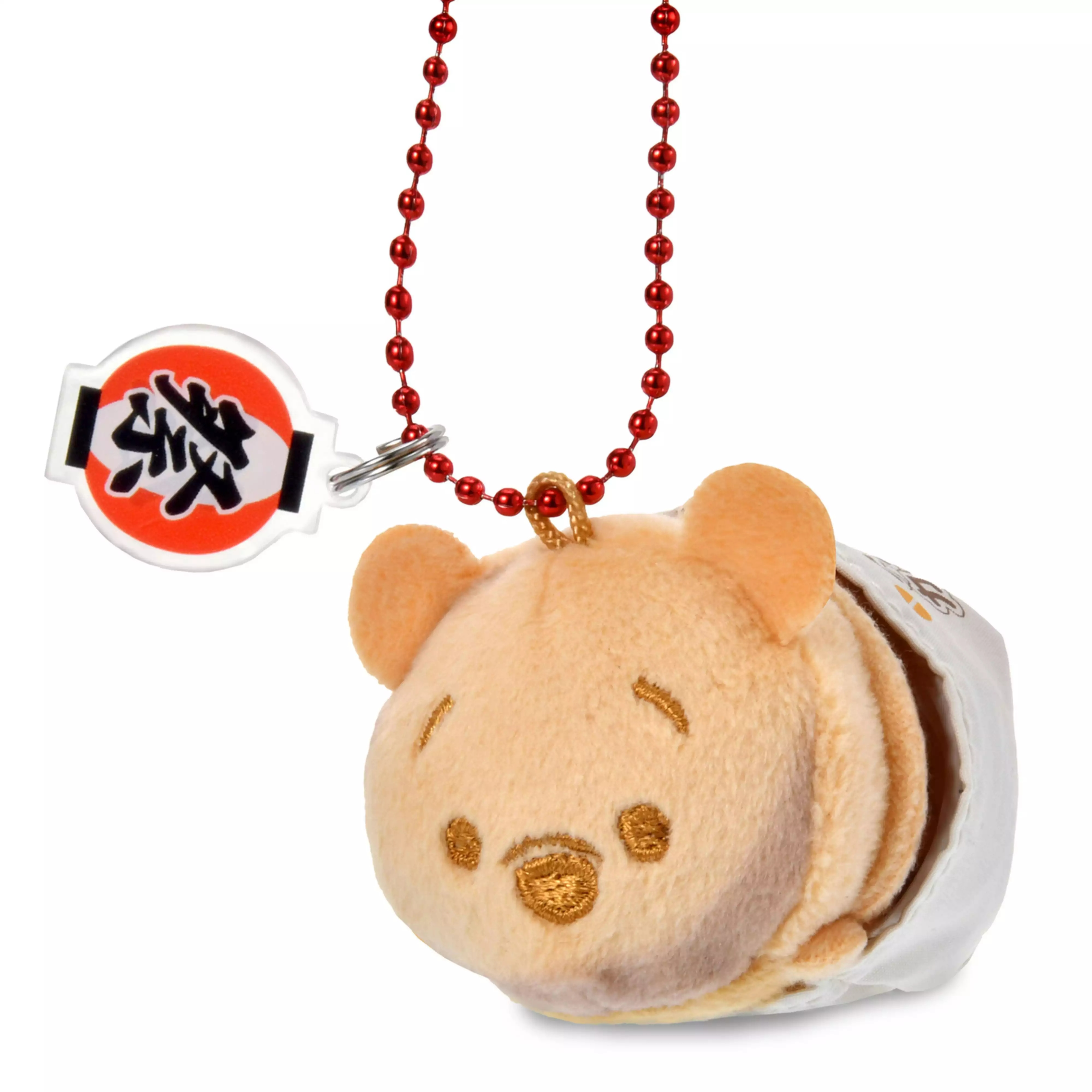 🌸 【預訂】Pooh 祭典美食 TSUM TSUM公仔掛飾 - 2026Disney日本夏祭
