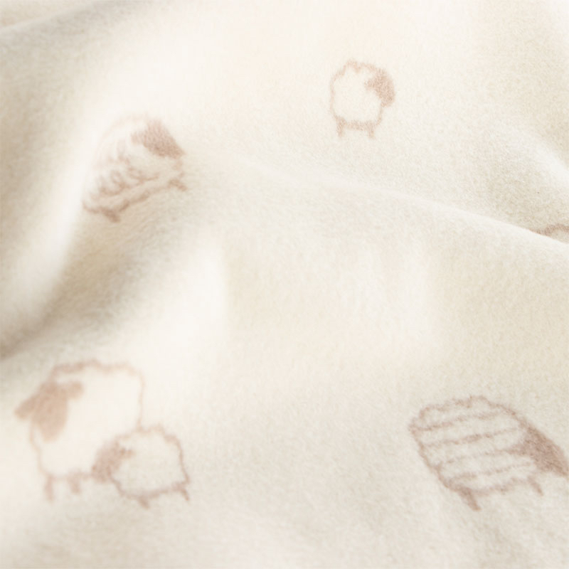 🇯🇵預訂 日本直送🇯🇵日本製綿羊滿印有機棉午睡毯