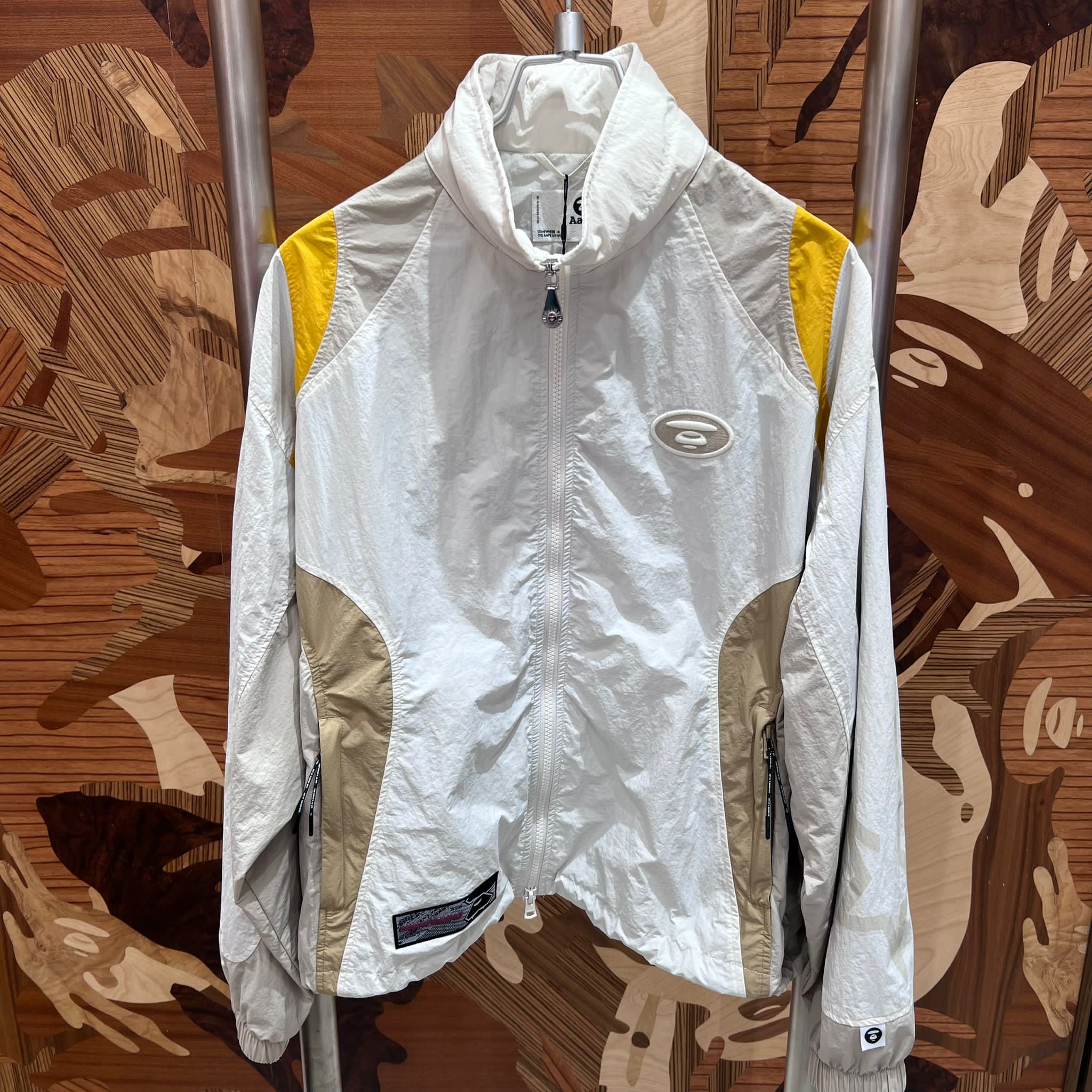 AAPE AAPEUNVS half-zip hooded jacket (7774)