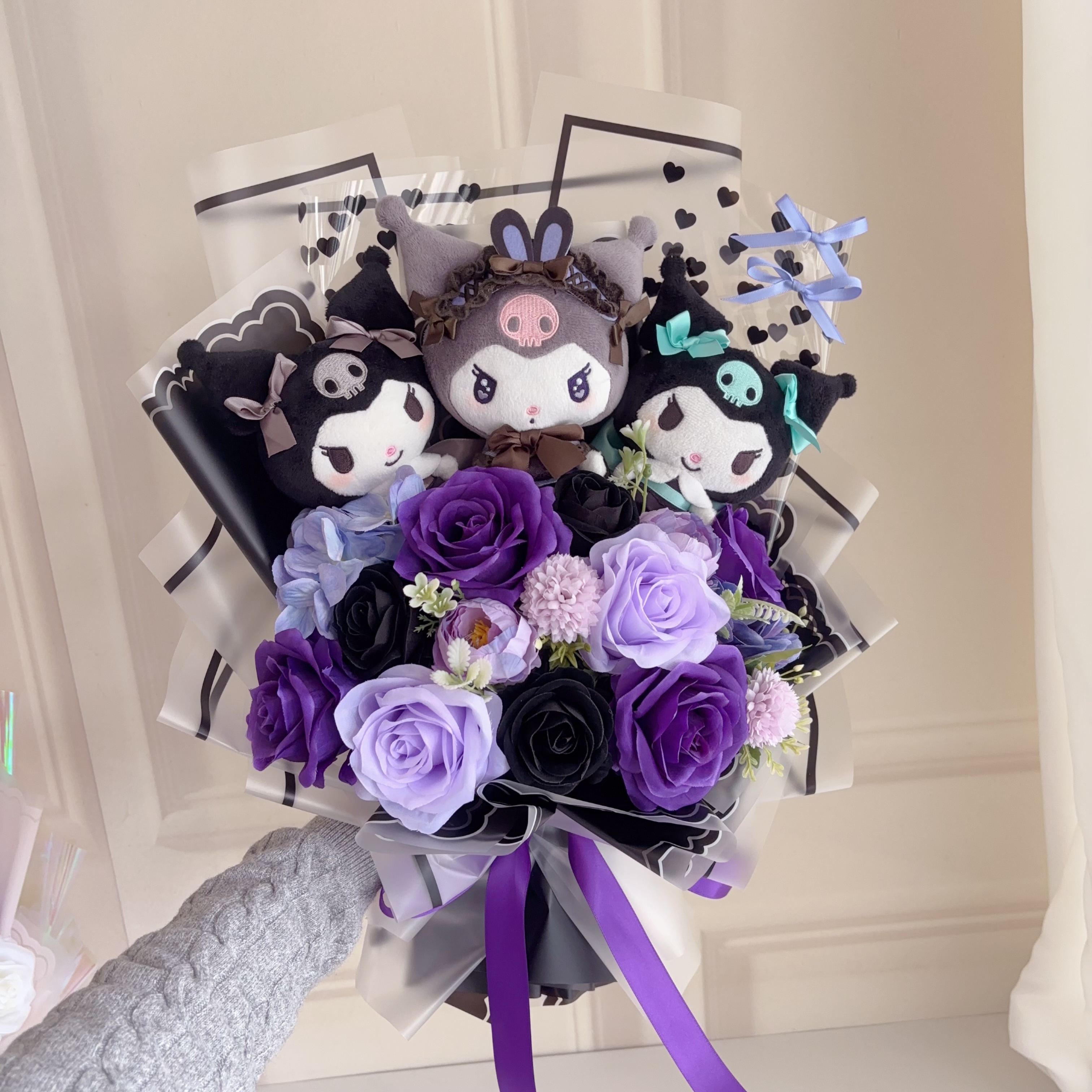 (現貨)kuromi公仔花