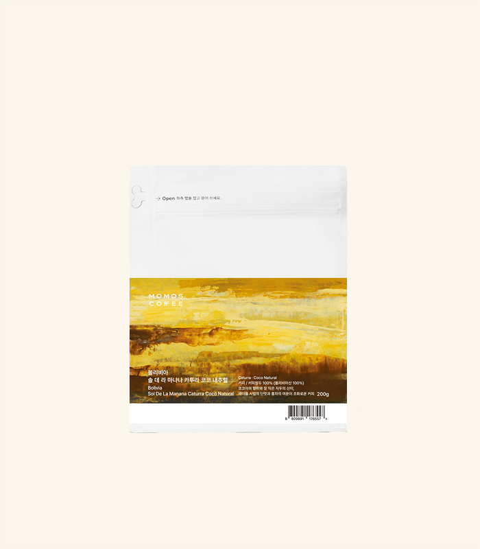 韓國🇰🇷 Momos Coffee | Bolivia Sol De La Manana Caturra Coco Natural 200g/500g(預購商品）