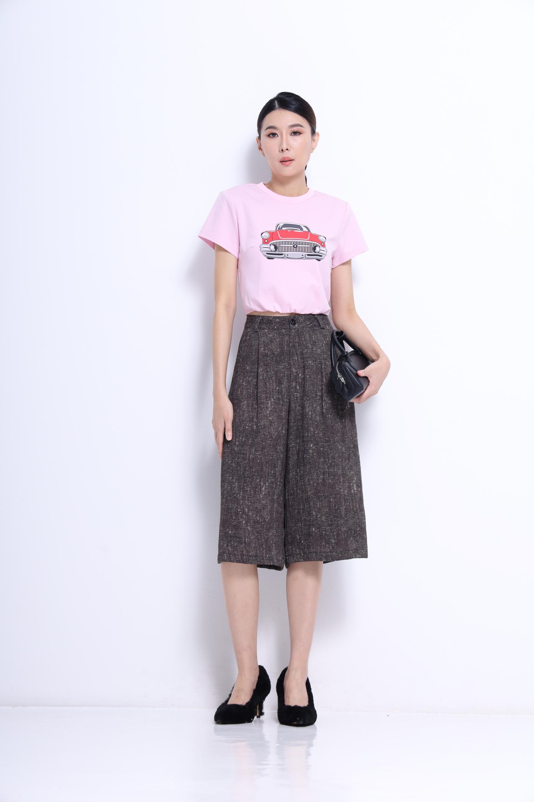 独家汽车🚗图案上衣 2644