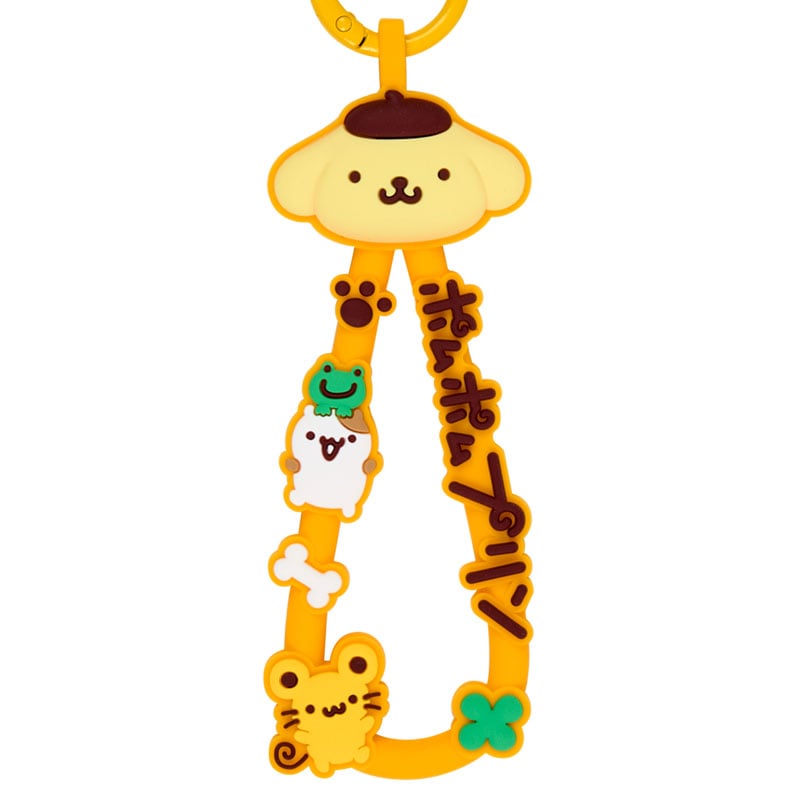 現貨｜Sanrio Pompompurin 布甸狗 日版 橡膠繩 鎖匙扣 (82827-1)
