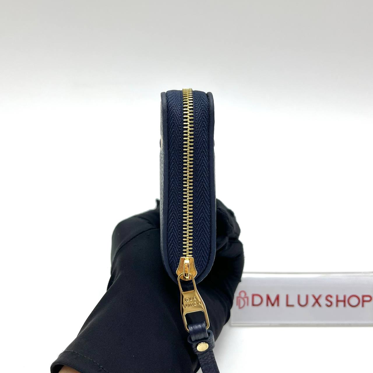 LV Bicolour Navy Blue Zippy Coin Purse