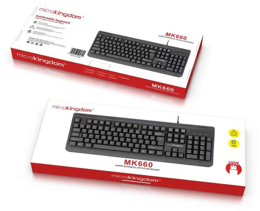 键盘 MK660 有线办公键盘
