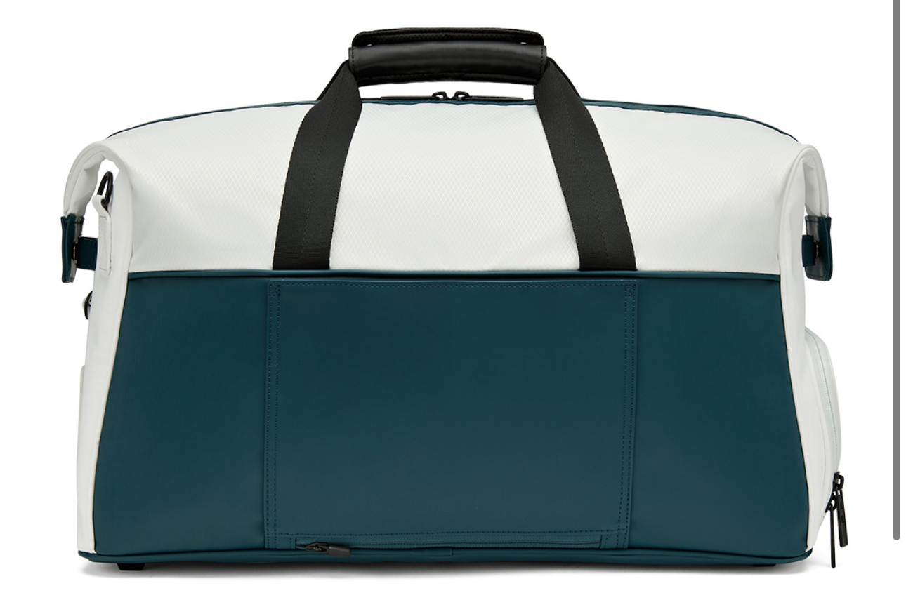 TITLEIST 優雅型高爾夫球衣物包 - 白/藍