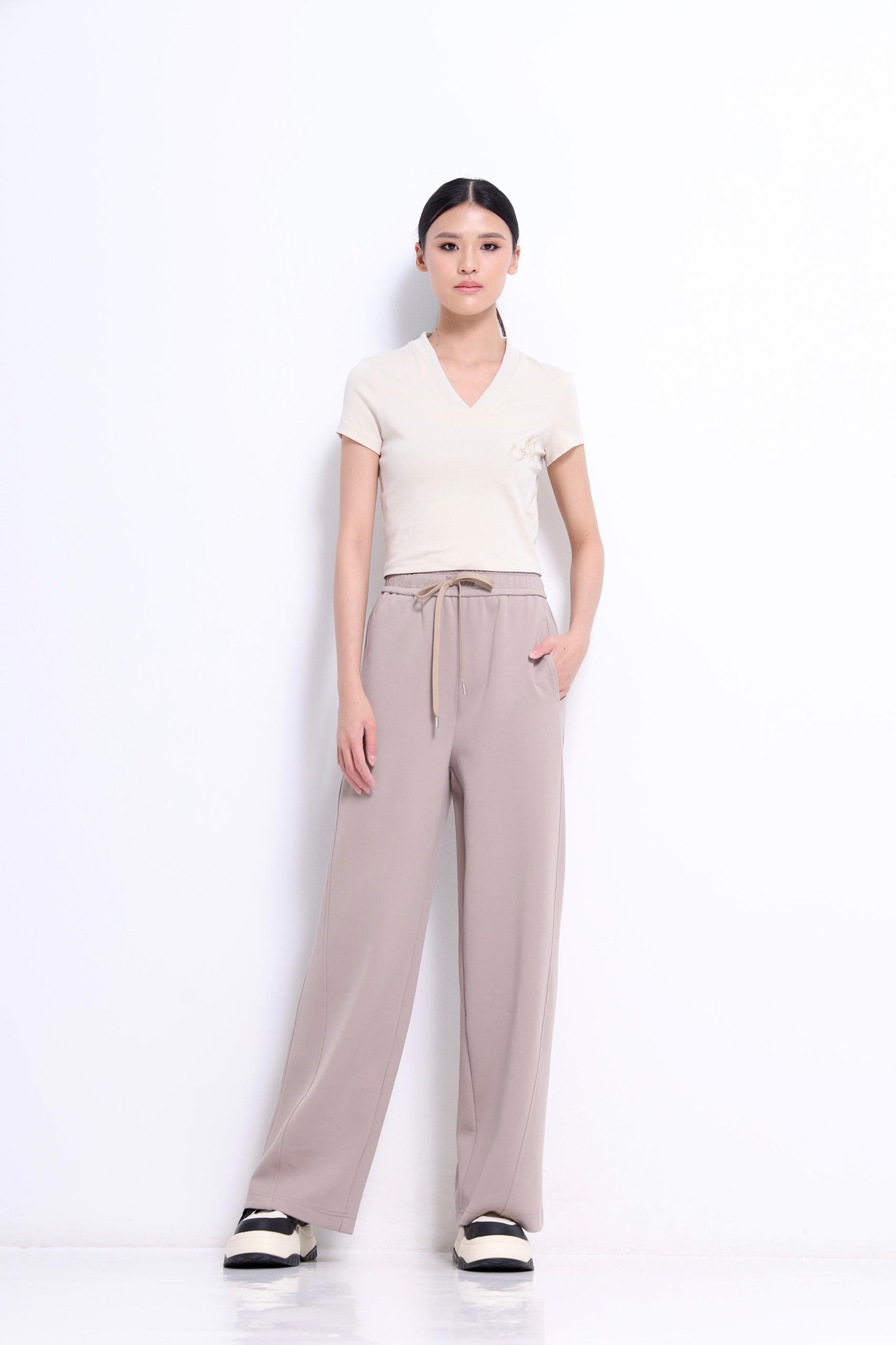 CB2723 EMBD LOGO SHORT SLLV MINI TEE