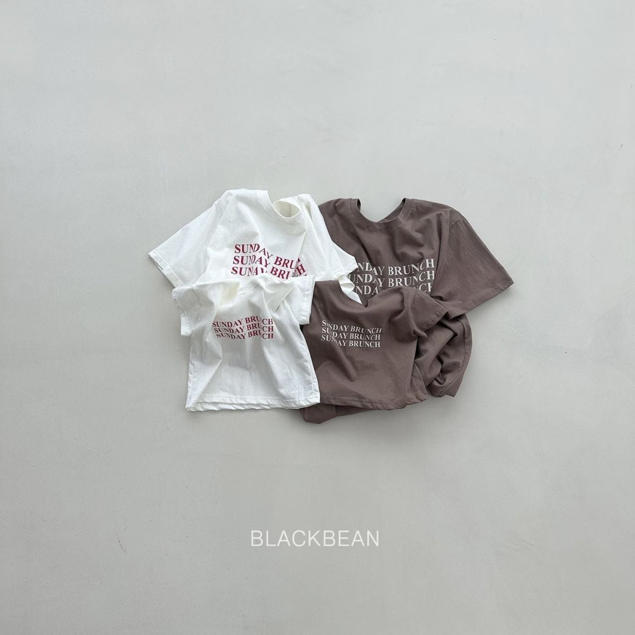 🇰🇷Blackbean&kids tee親子