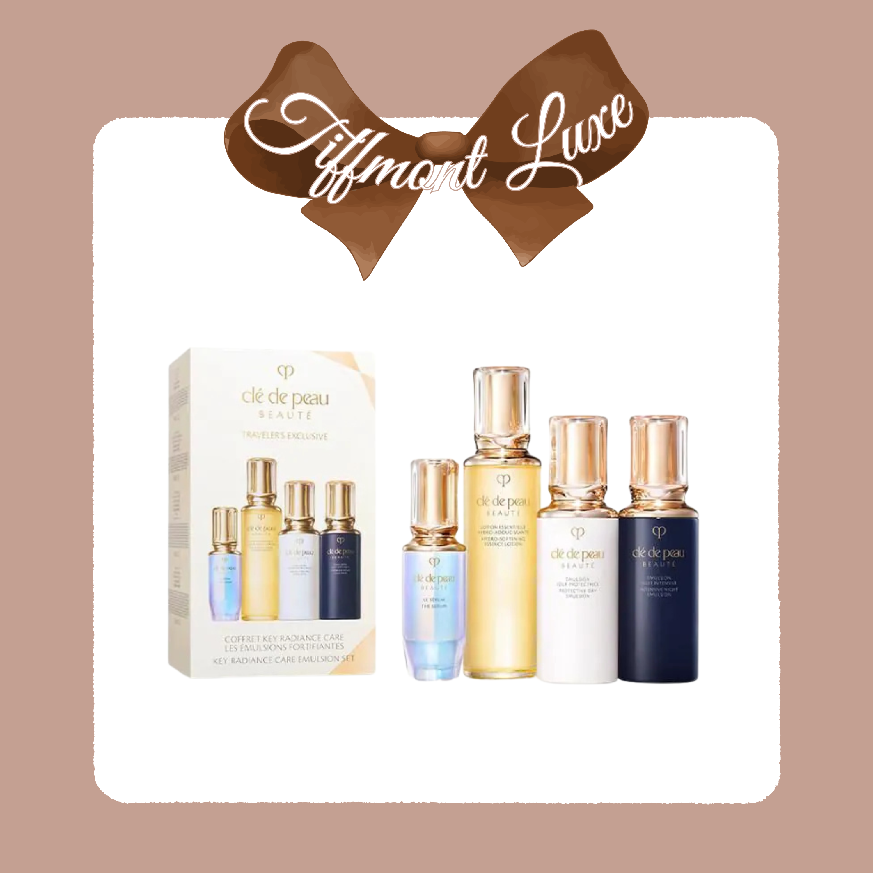 Cle De Peau 精萃光采系列精華乳組 Key Radiance Care Emilsion Set