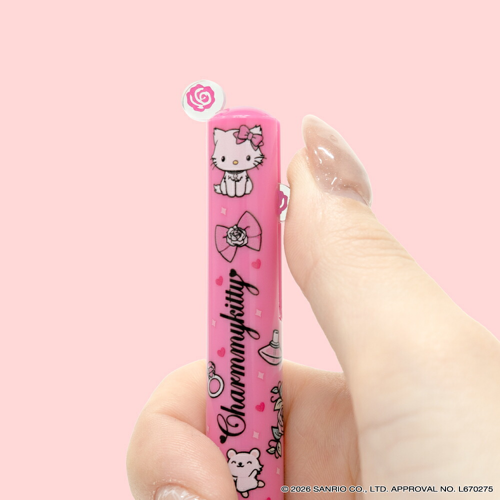 現貨｜Sanrio Charmmy Kitty Hello Kitty貓 日本製 mimi 2色 原子筆 (黑紅) 24519801