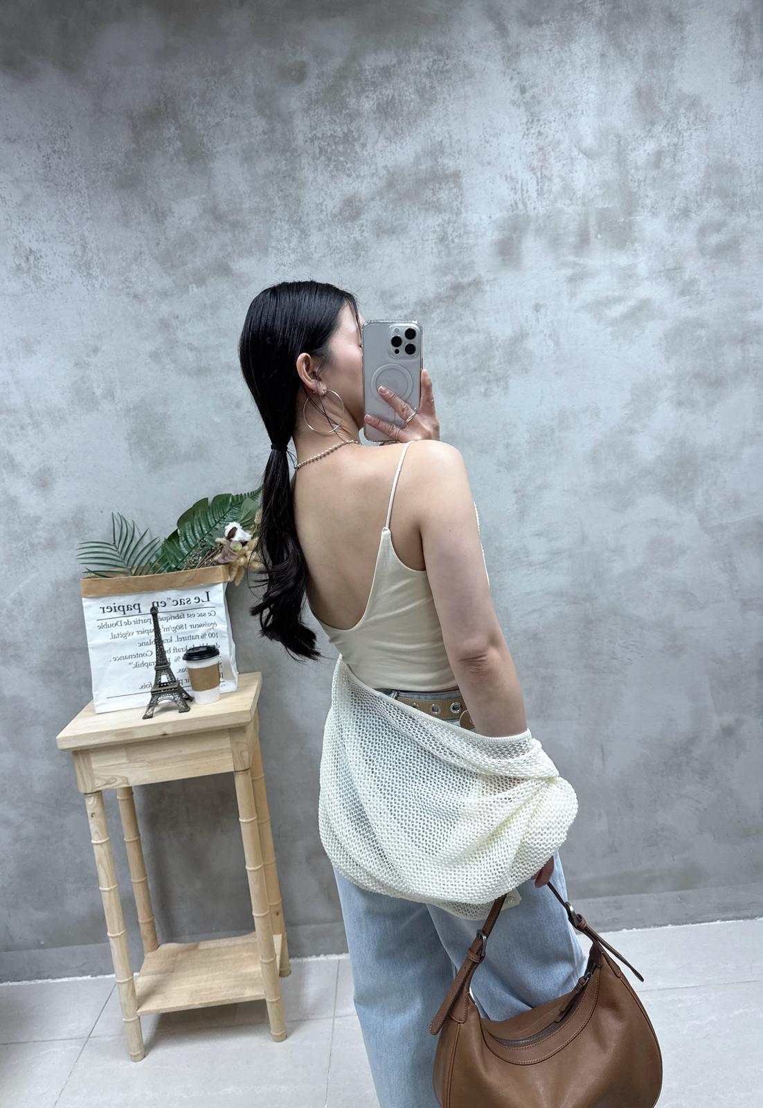 D02 幼帶V領Bra top