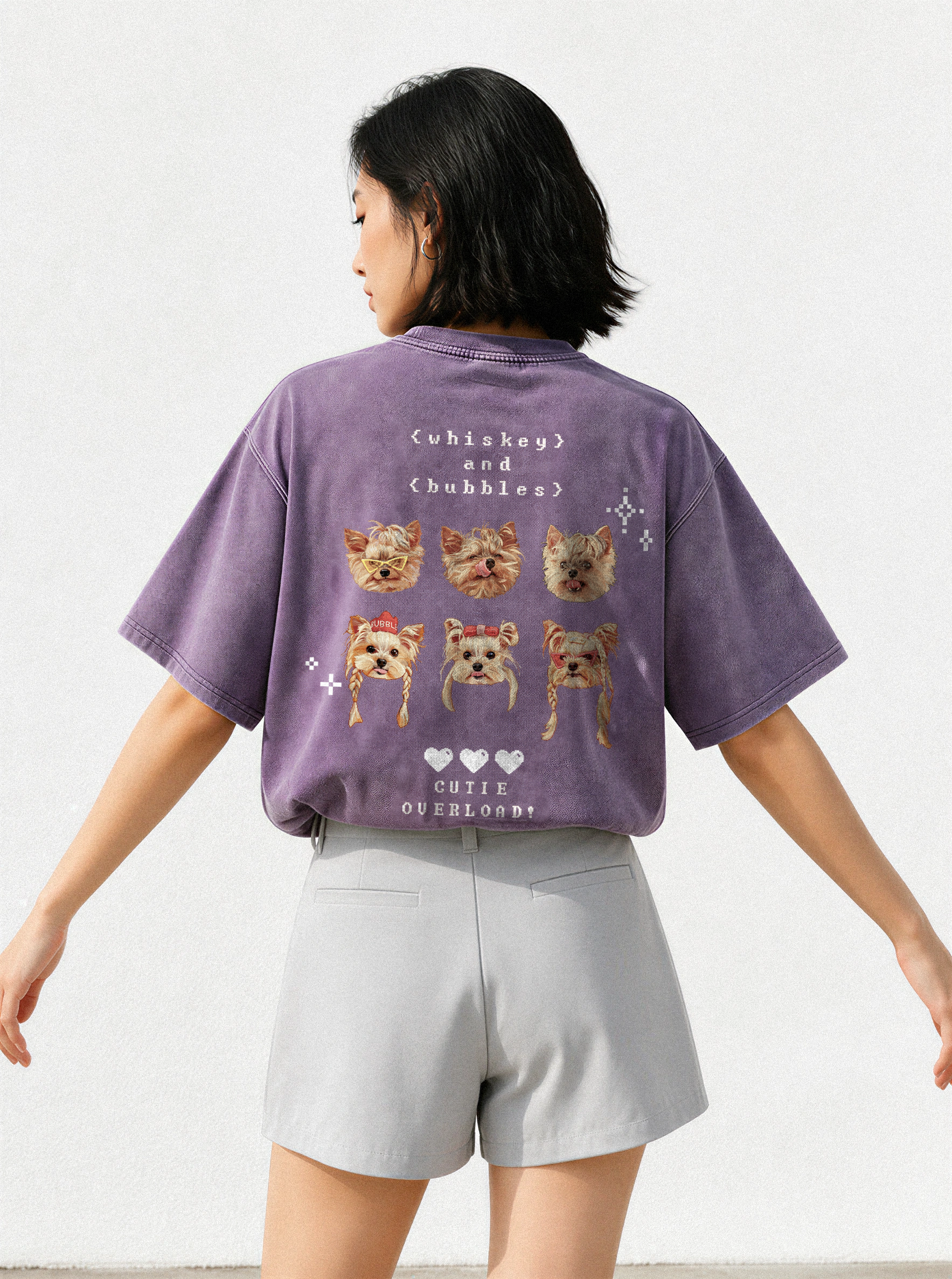 【寵物客製】男女 Oversize T-shirt