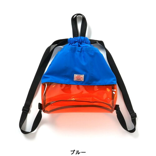 🆕【⭐訂購⭐】日本直送 🇯🇵🌀雙色設計 半透明 索繩游水背包［2款選］🌀[ELDD-0015][260502]