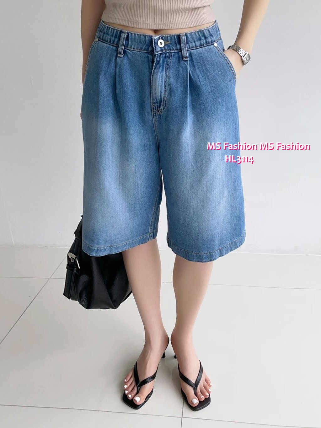 HL3114 韓國👖Howluk單摺短牛
