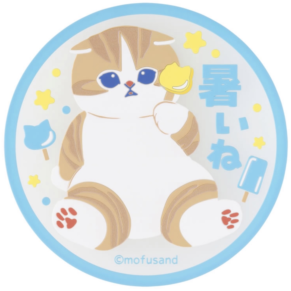 Mofusand 鯊魚貓 杯墊｜預訂