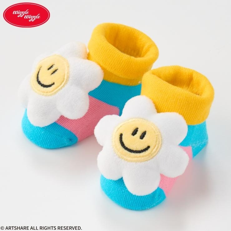 🇯🇵限時預訂 日本直送🇯🇵Wiggle Wiggle新生兒立體花花襪子