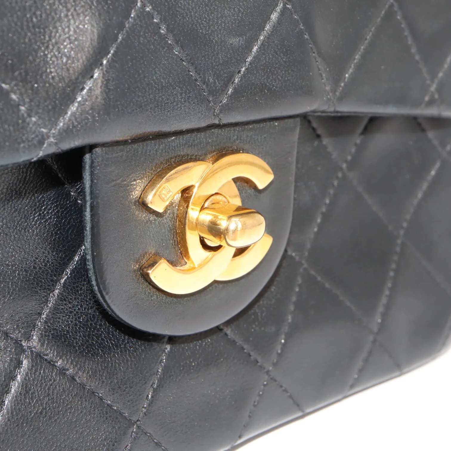 Chanel Matelasse Coco Mark Mini Chain Flap Bag