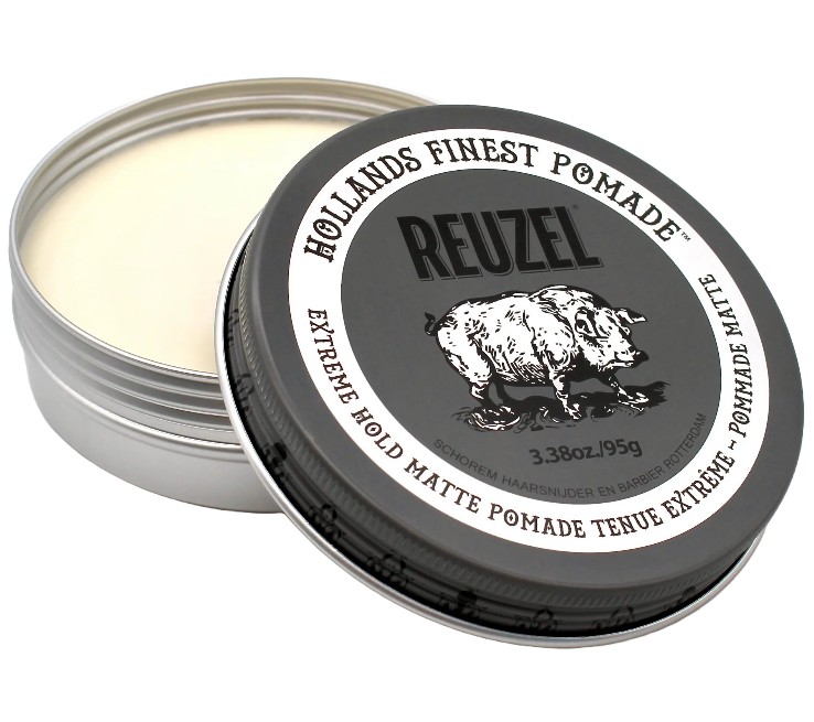 Reuzel - (荷蘭豬) Extreme Hold Matte 極硬水性啞色髮蠟 3.38oz.
