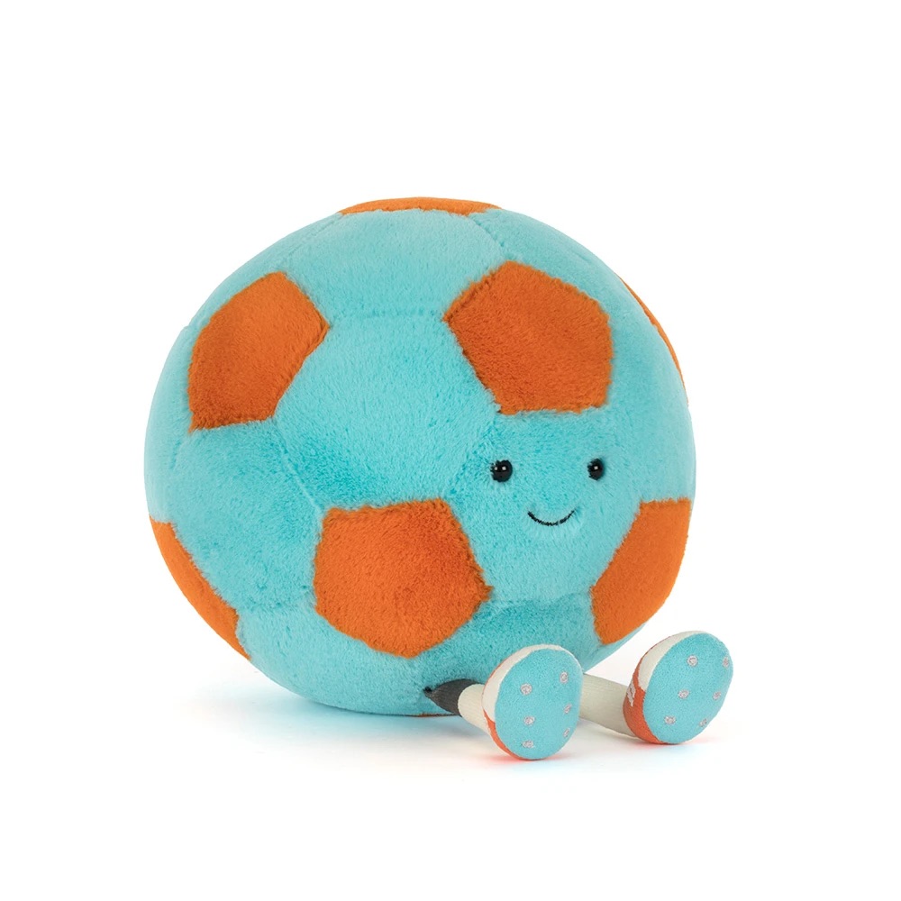[加拿大限定] Jellycat Amuseables Football Canada - 2026 世界盃足球、正版直送/收藏首選